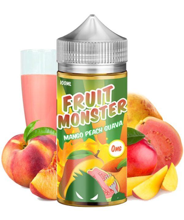 MONSTER VAPE LABS - FRUIT MONSTER MANGO PEACH GUAVA 100ML E LIQUID 75VG VAPE JUICE
