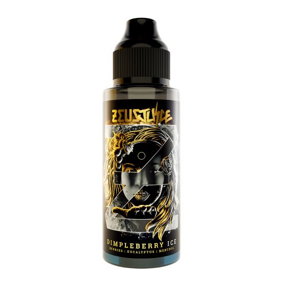 Dimpleberry ICE By Zeus Juice 100ML E Liquid 70VG Vape 0MG Juice