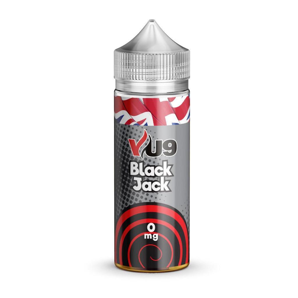 Black Jack By VU9 100ML E Liquid 70VG Vape 0MG Juice