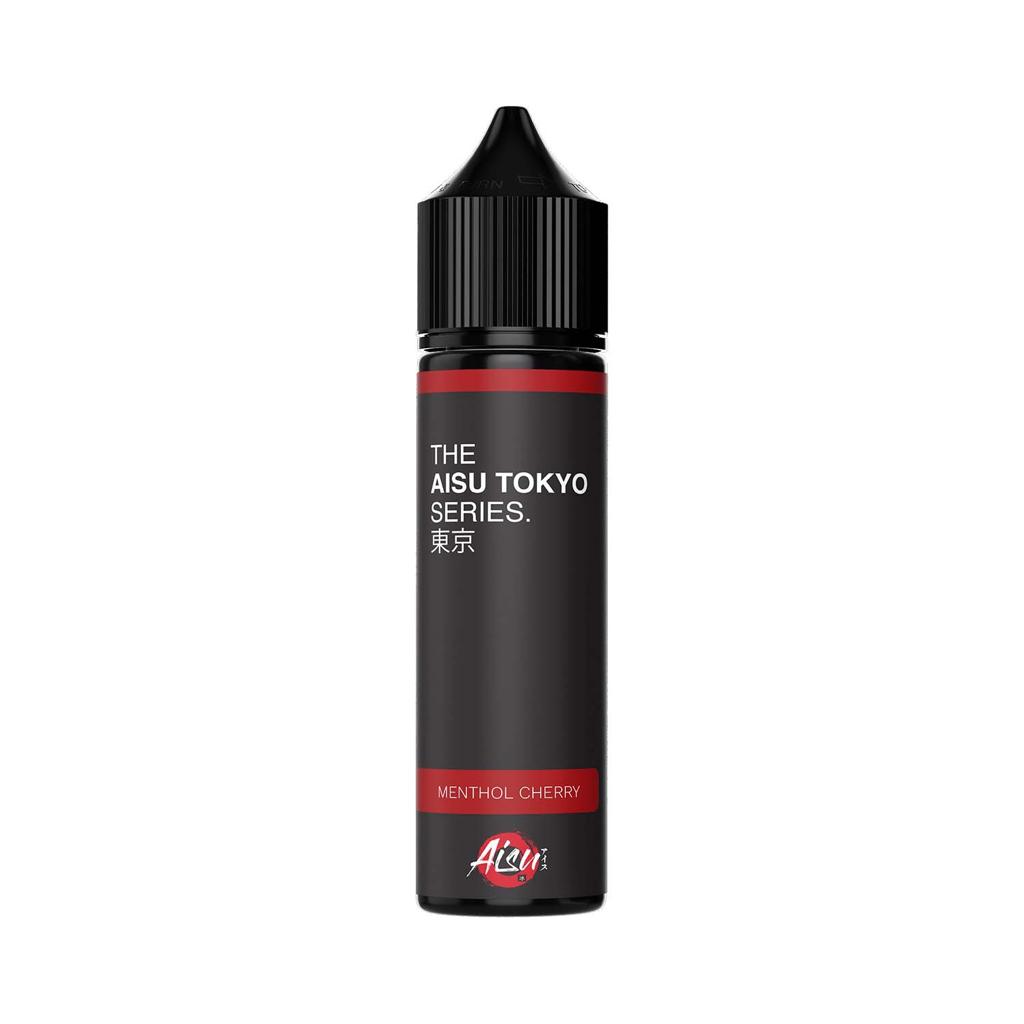 Menthol Cherry By Aisu Tokyo Series | 50ML E Liquid | 70VG/30PG Vape | 0MG Juice