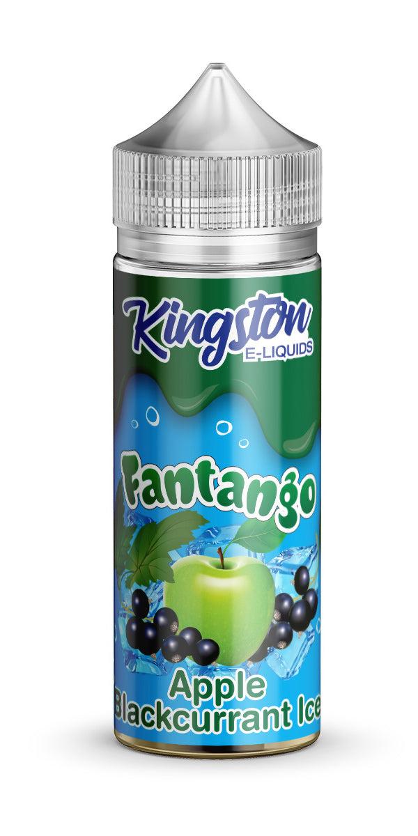 Apple Blackcurrant Ice by Kingston 100ml New Bottle E Liquid 70VG Juice