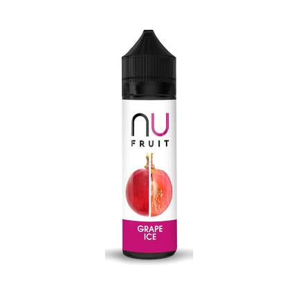 Grape Ice By Nu Fruit 100ML E Liquid 70VG Vape 0MG Juice