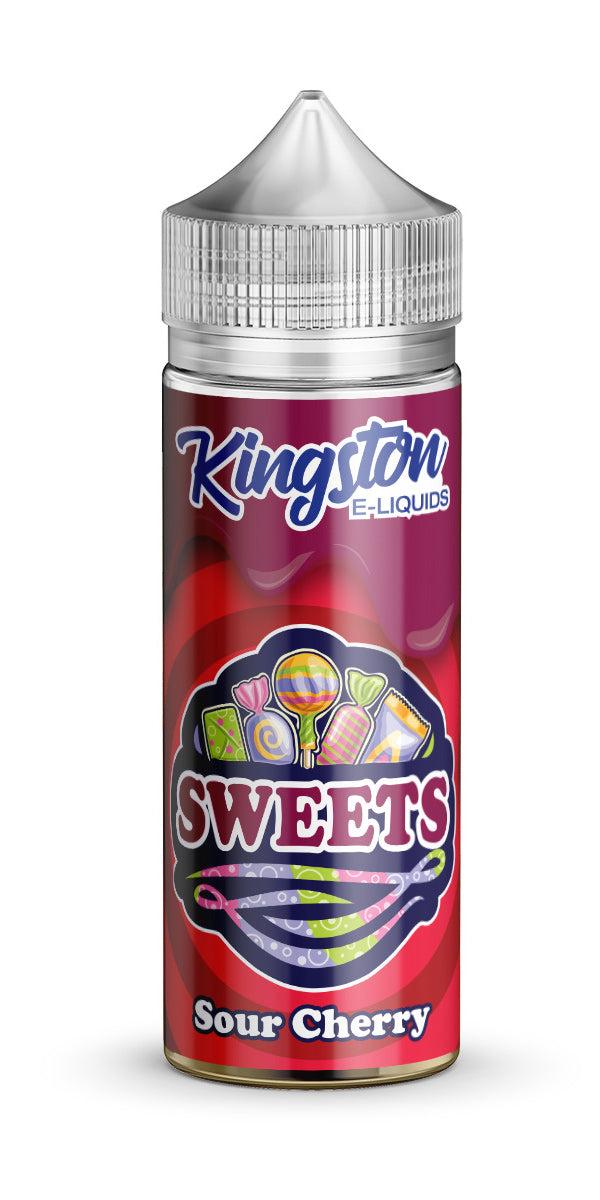 Sour Cherry by Kingston 100ml New Bottle E Liquid 70VG Juice