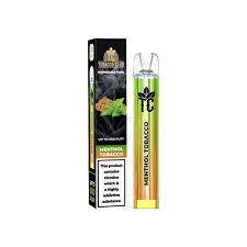SALE TOBACCO CLUB 600 PUFFS DISPOSABLE VAPES - 3PCS MENTHOL TOBACCO