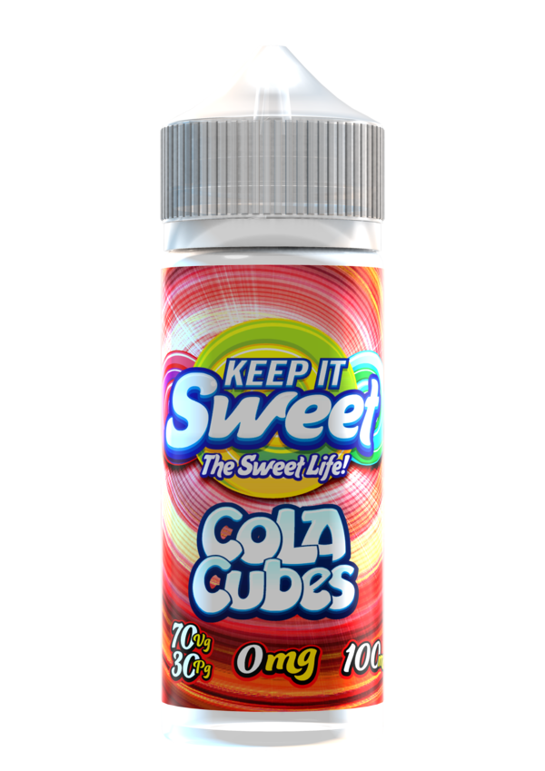 Cola Cubes - Keep It Sweet 100ml E-liquid Juice 70VG Vape