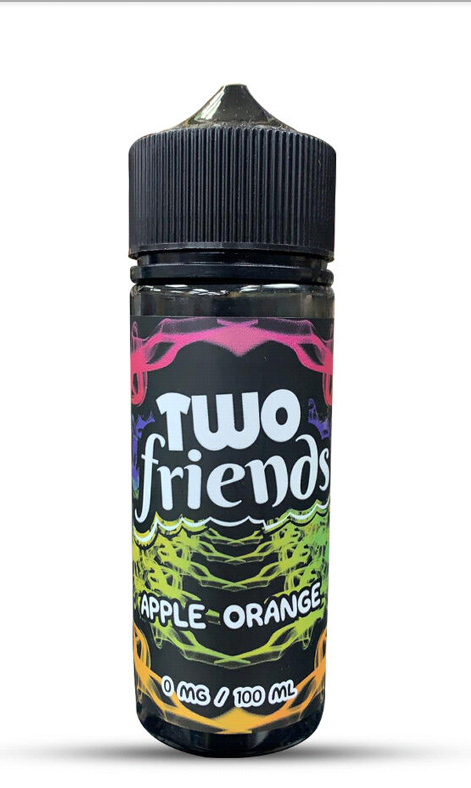 Apple Orange By Two Friends 100ML E Liquid 70VG Vape 0MG Juice