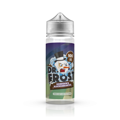 DR FROST HONEYDEW BLACKCURRANT 70VG E-liquid, 0MG Vape, 100ML Juice