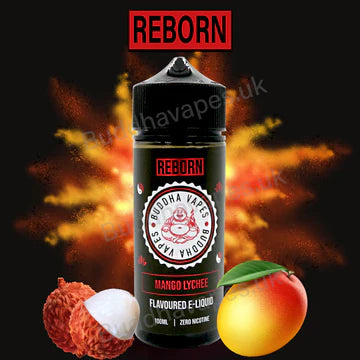 Mango Lychee by Buddha Vapes 100ML E Liquid 80VG Vape 0MG Juice
