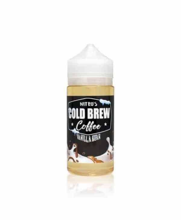 NITROS COLD BREW COFFEE – VANILLA BEAN 100ML SHORTFILL E LIQUID 75VG VAPE
