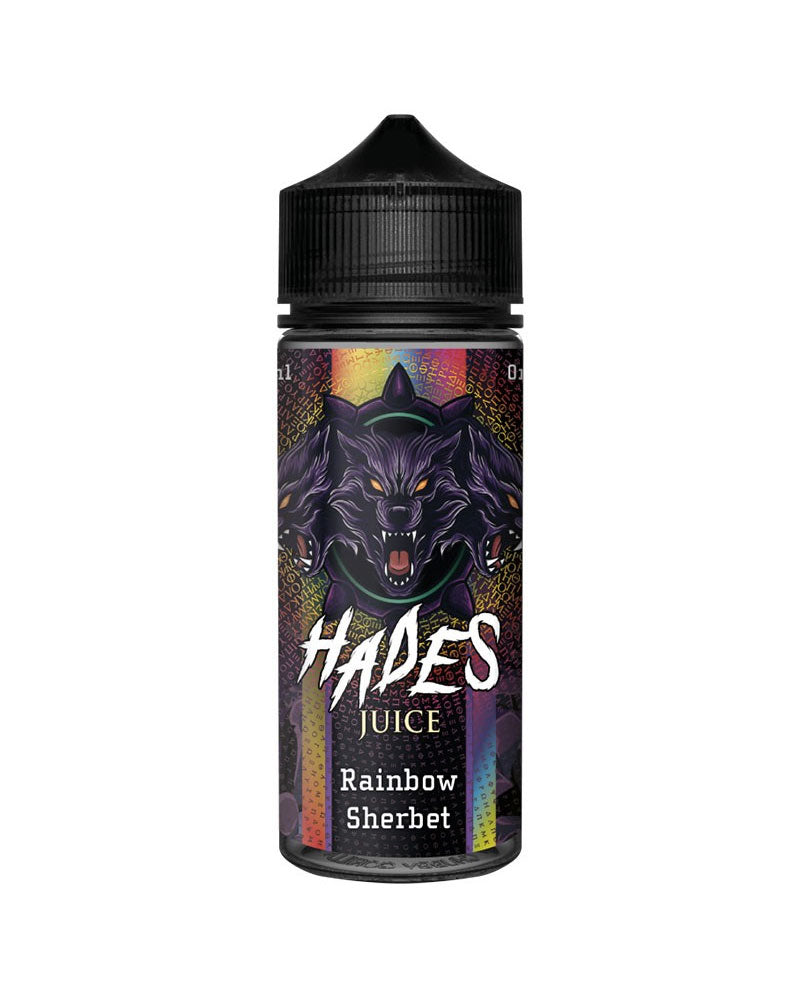 Rainbow Sherbet By Hades 100ML E Liquid 70VG Vape 0MG Juice Shortfill