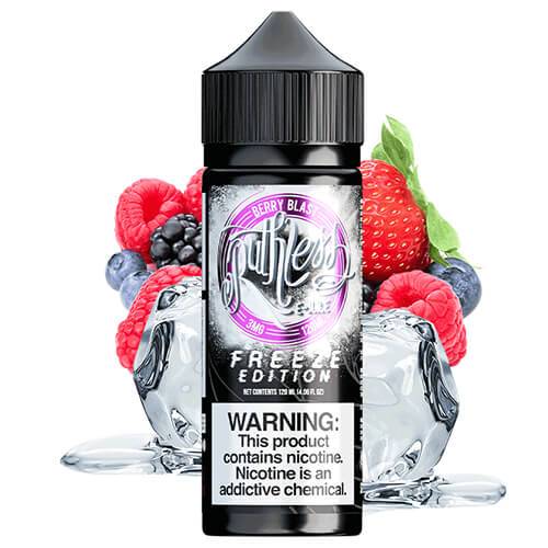 FREEZE EDITION - BERRY BLAST BY RUTHLESS | 100ML E LIQUID | 70VG VAPE | 0MG JUICE SHORTFILL