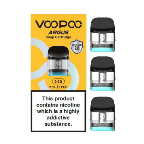 VOOPOO ARGUS SNAP REPLACEMENT CARTRIDGE/PODS - PACK OF 3