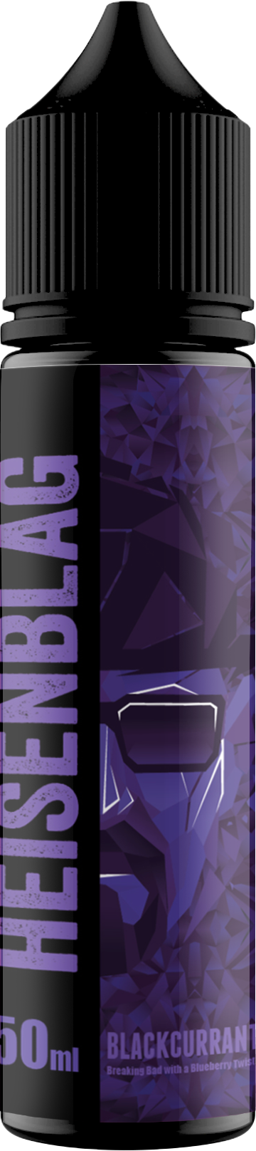 Blackcurrant Heisenblag 50ml E-liquid Juice 70vg Vape shortfill