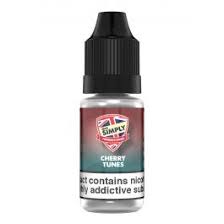 Cherry Tunes By Vape Simply 10ML E Liquid 50VG/50PG Vape Juice | All Strengths Available