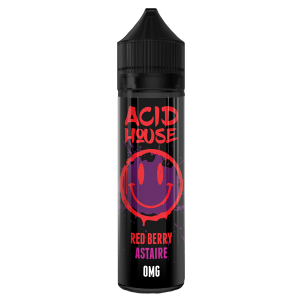 Red Berry Astaire Acid House 50ml E Liquid 70VG Vape Juice Shortfill