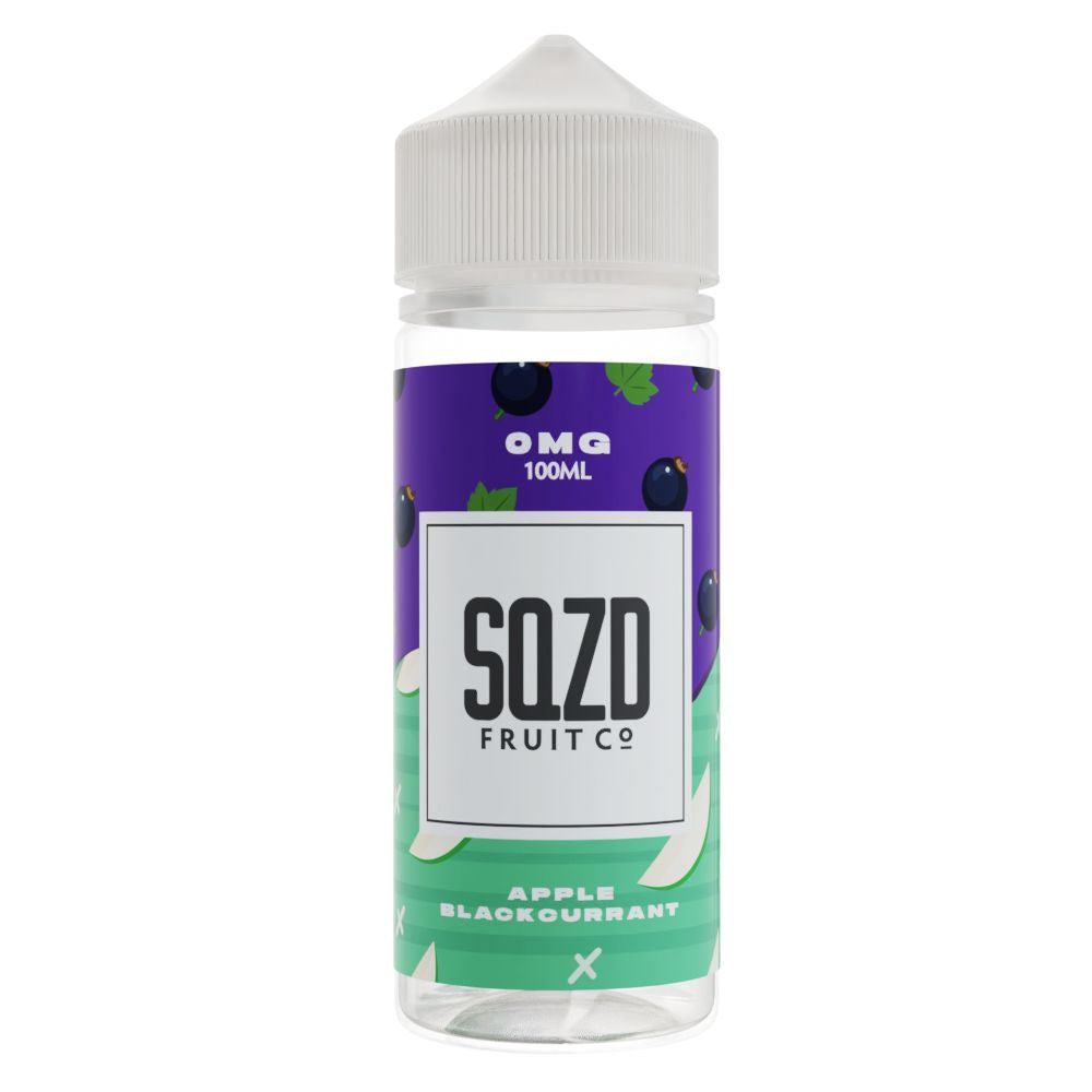 Apple Blackcurrant by SQZD Fruit Co. 100ML E-Liquid, 0MG Vape 70VG/30PG Juice