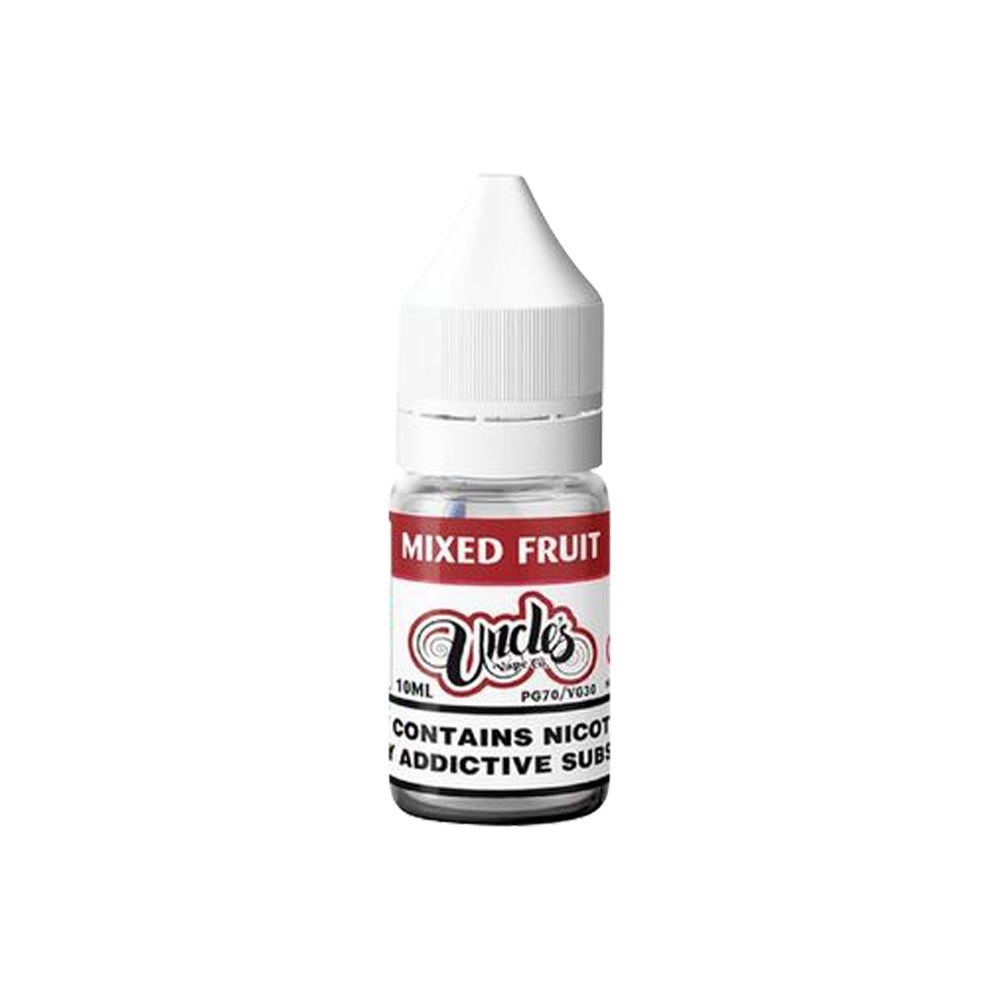 Mixed Fruit By Uncle's Vape Co 10ML E Liquid 30VG Vape 3MG/6MG/12MG/18MG Juice
