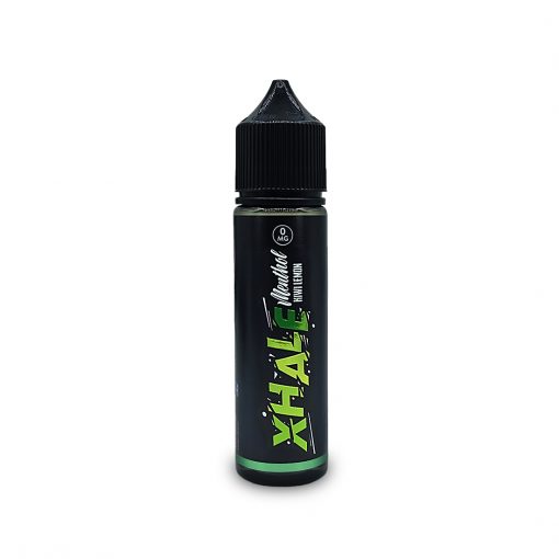 Menthol - Kiwi Lemon By Xhale 50ML E Liquid 70VG Vape 0MG Juice Shortfill