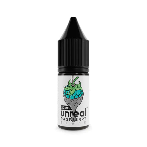 Unreal Raspberry - Black - 10ML Nic Salt E Liquid 10MG/20MG Vape 50VG Juice
