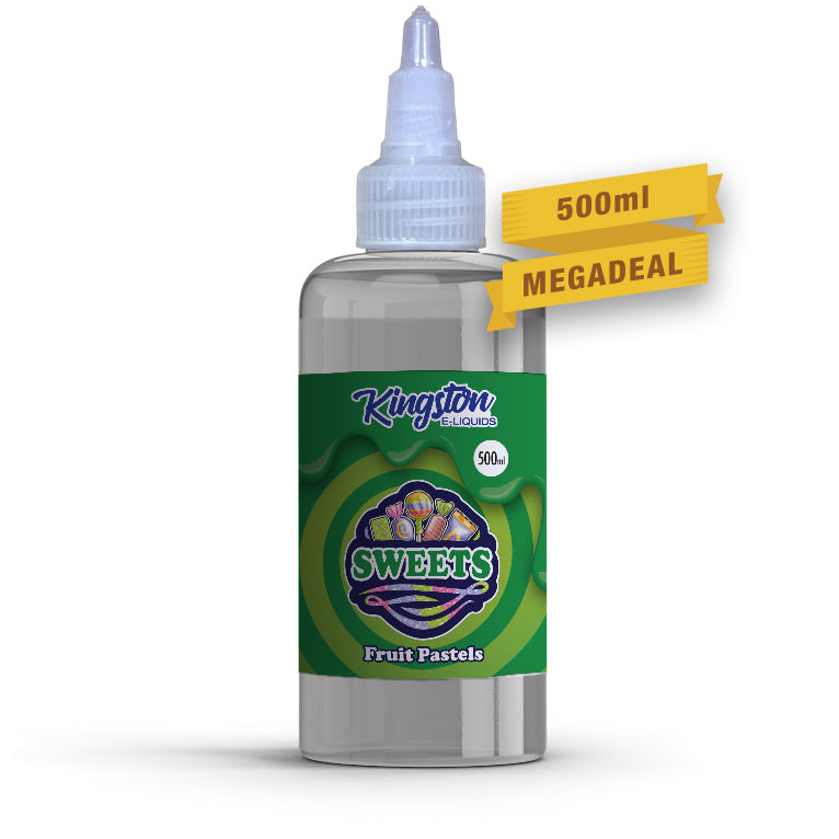 Fruit Pastels Sweets by Kingston 500ML E Liquid 70VG Vape 0MG Juice