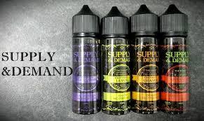Supply and Demand Grape Ice 100ml E Liquid Shortfill 70VG Vape
