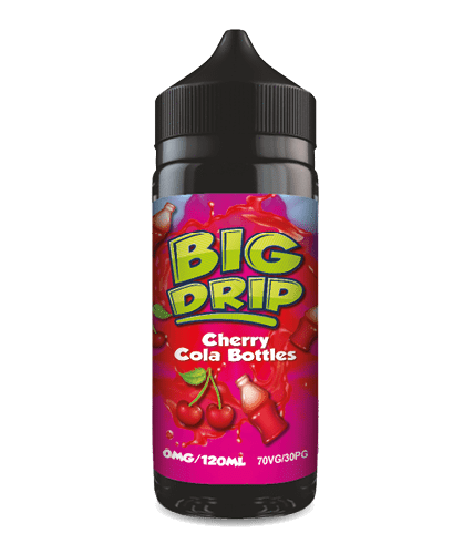 Cherry Cola Bottles by Big Drip. 100ML E-liquid, 0MG Vape, 70VG Juice