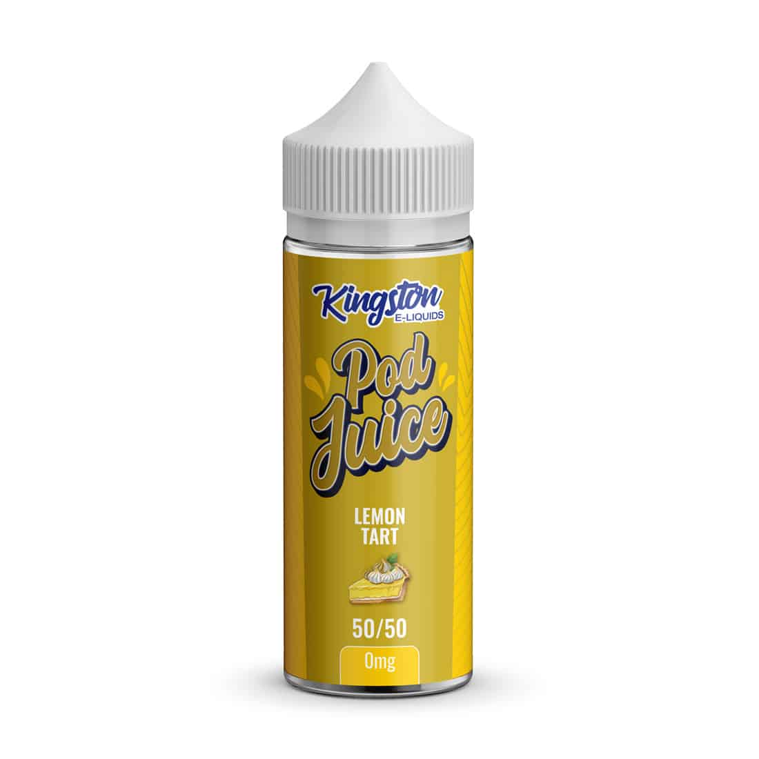 Lemon Tart - Kingston Pod Juice 100ML E Liquid 50VG/50PG Vape 0MG Juice