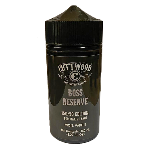 Boss Reserve By Cuttwood 150ML E Liquid 0MG Vape Juice Short Fill