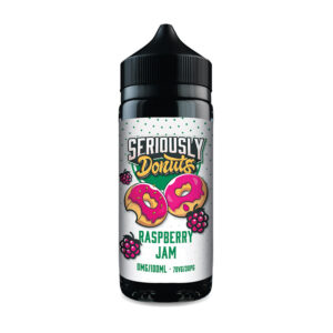Seriously Donuts - Raspberry Jam By Doozy 100ML E Liquid 70VG Vape 0MG Juice