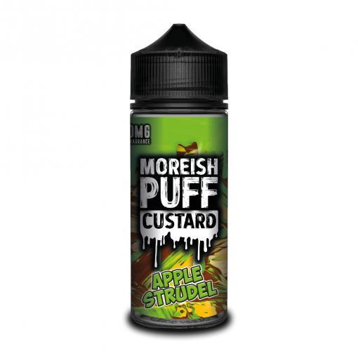 APPLE STRUDEL – MOREISH PUFF CUSTARD 100ML SHORTFILL E LIQUID 70VG VAPE