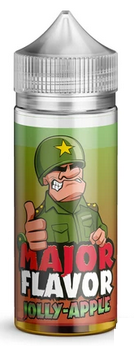 Jolly Apple by Major Flavor, 100ML E Liquid, 70VG Vape, 0MG Juice