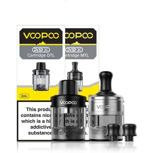 VOOPOO PNP X MTL/DTL REPLACEMENT PODS - PACK OF 2