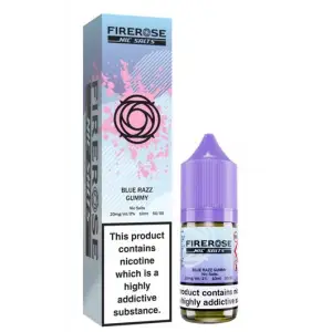 Blue Razz Gummy - Elux Firerose 5000 Nic Salt 10ML E Liquid 50VG Vape 10MG/20MG Juice