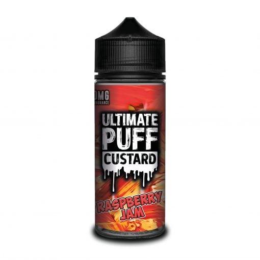 Ultimate Puff Custard – Raspberry Jam 100ML Shortfill