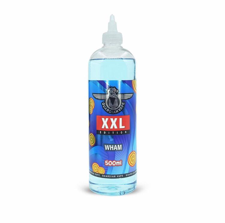 Wham By Guardian Vape XXL Edition 500ML E Liquid 70VG Vape 0MG Juice