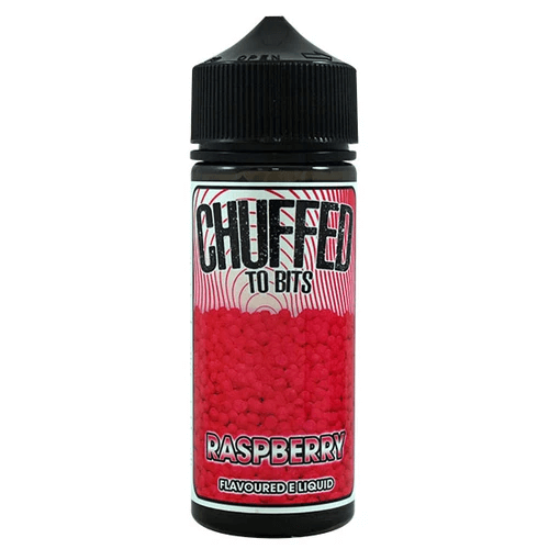 Chuffed - To Bits - Raspberry 100ML E Liquid 70VG Vape 0MG Juice