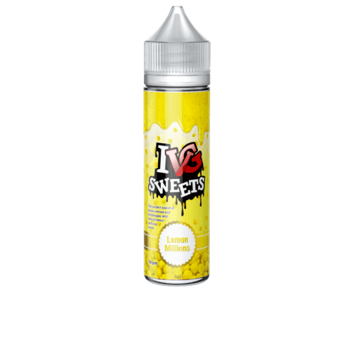 LEMON MILLIONS ELIQUID BY I LOVE VG IVG SWEETS 50ML SHORTFILL E LIQUID 70VG VAPE