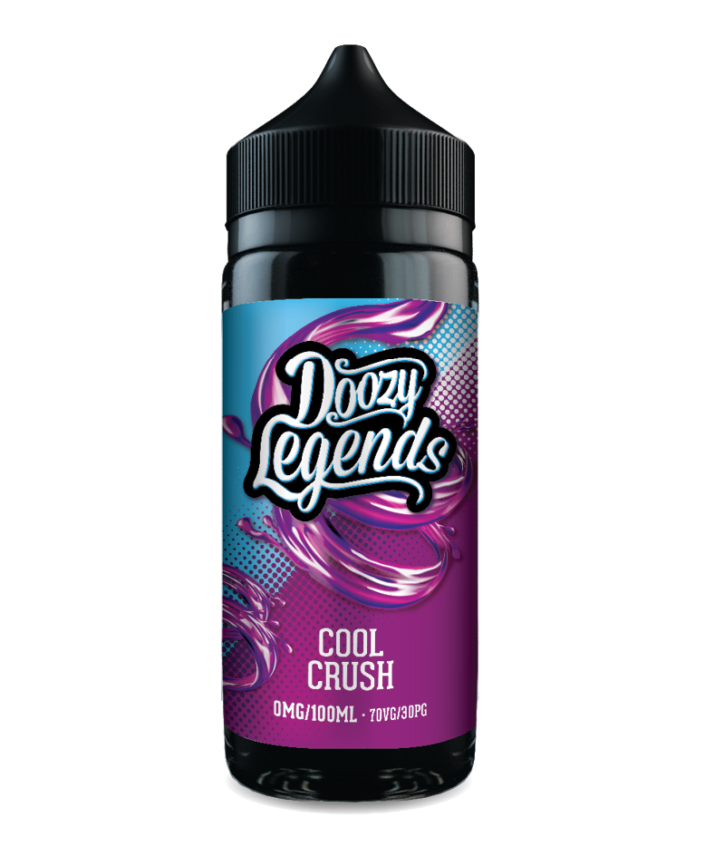 Cool Crush - Doozy Legends By Doozy Vape Co 100ML E Liquid 70VG Vape 0MG Juice