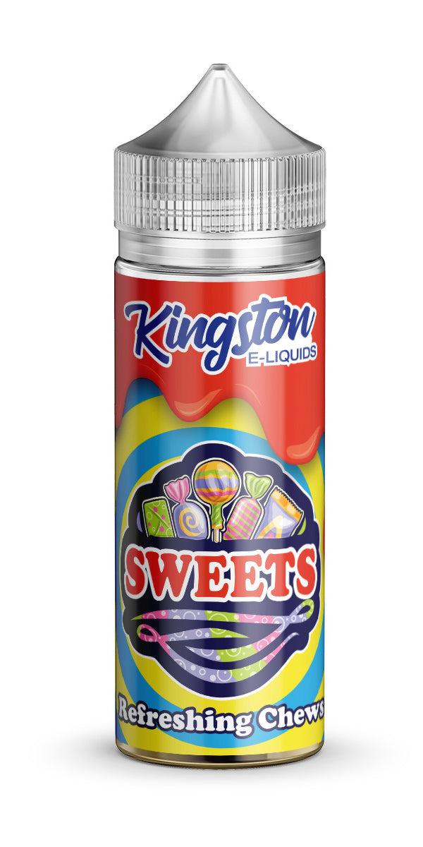 Refreshing Chew by Kingston 100ml New Bottle E Liquid 70VG Juice