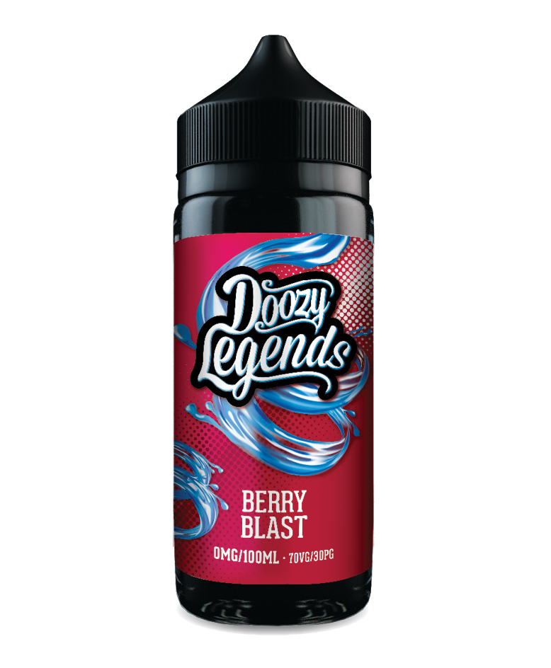 Berry Blast - Doozy Legends By Doozy Vape Co 100ML E Liquid 70VG Vape 0MG Juice