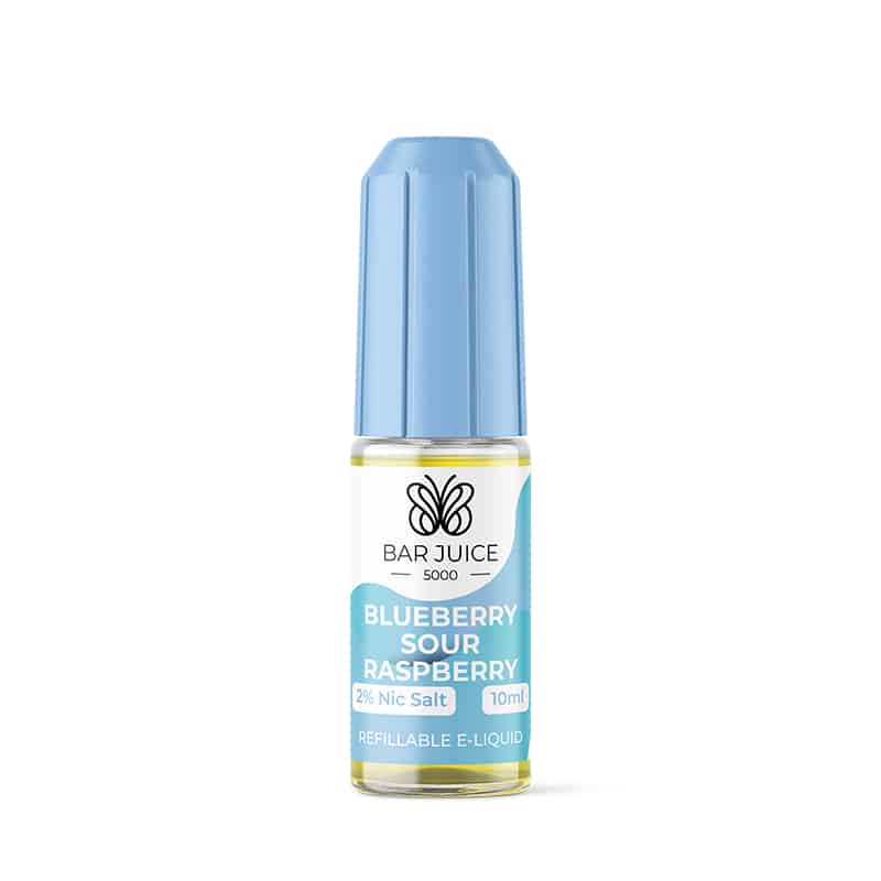 Blueberry Sour Raspberry By Bar Juice 5000 | 10MG/20MG Nic Salt | 10ML E Liquid | 50VG Juice