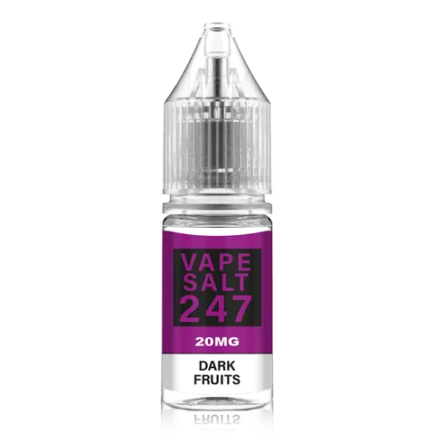 Dark Fruits - Vape Salt 247, 10 x 10ML Nic Salt E Liquid 50VG Vape 10MG/20MG Juice