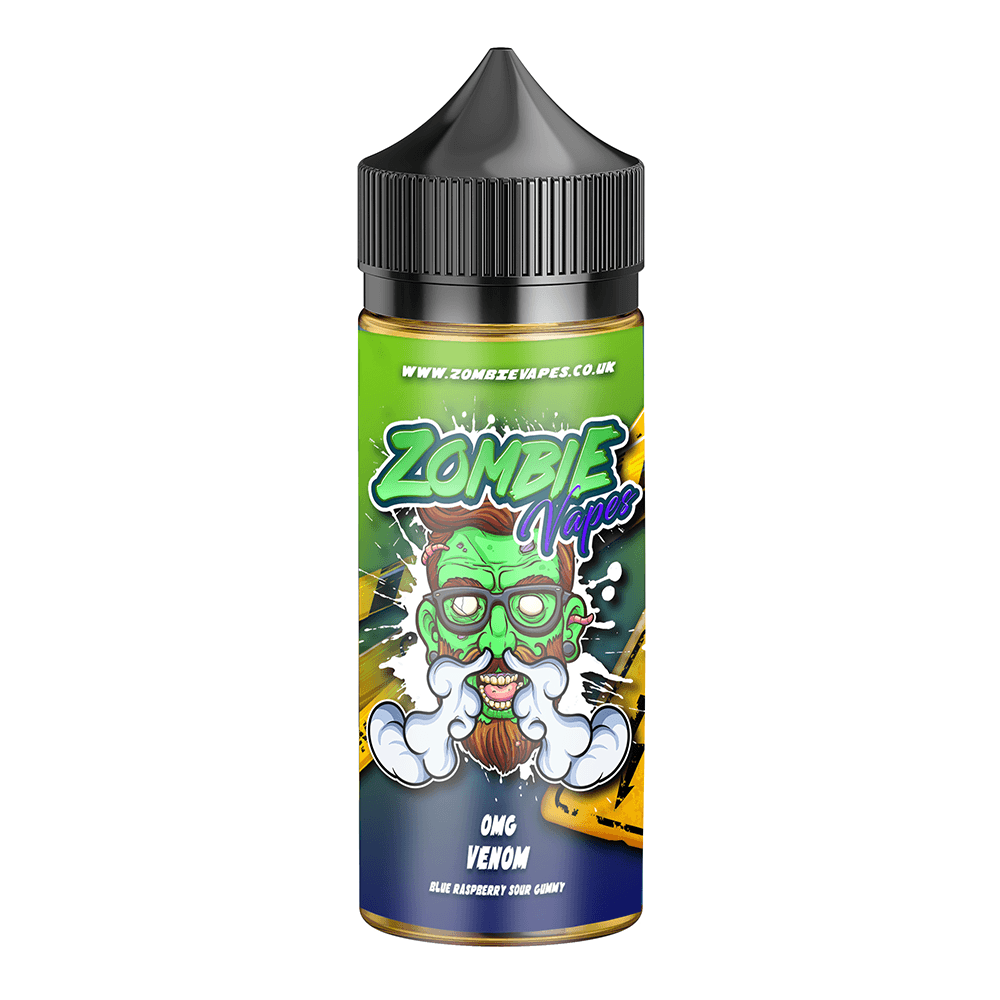 Venom By Zombie Vapes, 50ML E Liquid, 70VG Vape, 0MG Juice