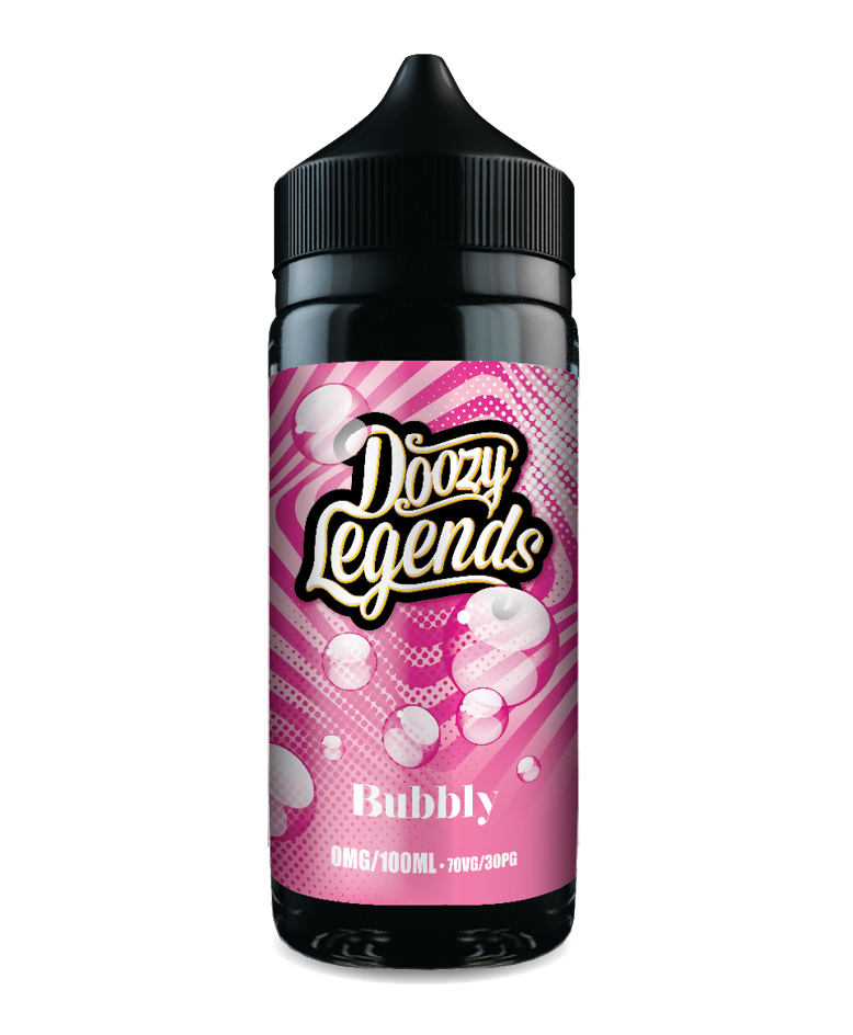 Bubbly - Doozy Legends By Doozy Vape Co 100ML E Liquid 70VG Vape 0MG Juice
