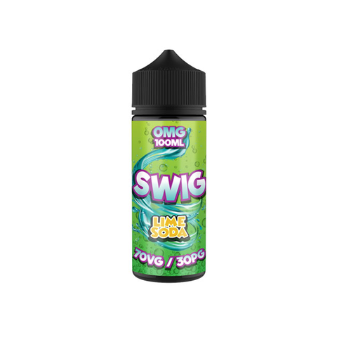 Lime Soda By Swig Soda 100ML Shortfill E-liquid 70VG Vape Juice