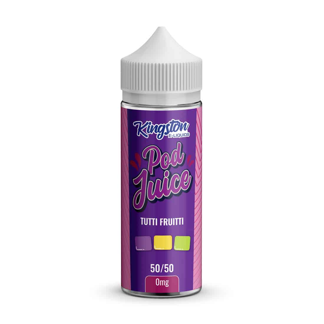 Tutti Fruitti - Kingston Pod Juice 100ML E Liquid 50VG/50PG Vape 0MG Juice