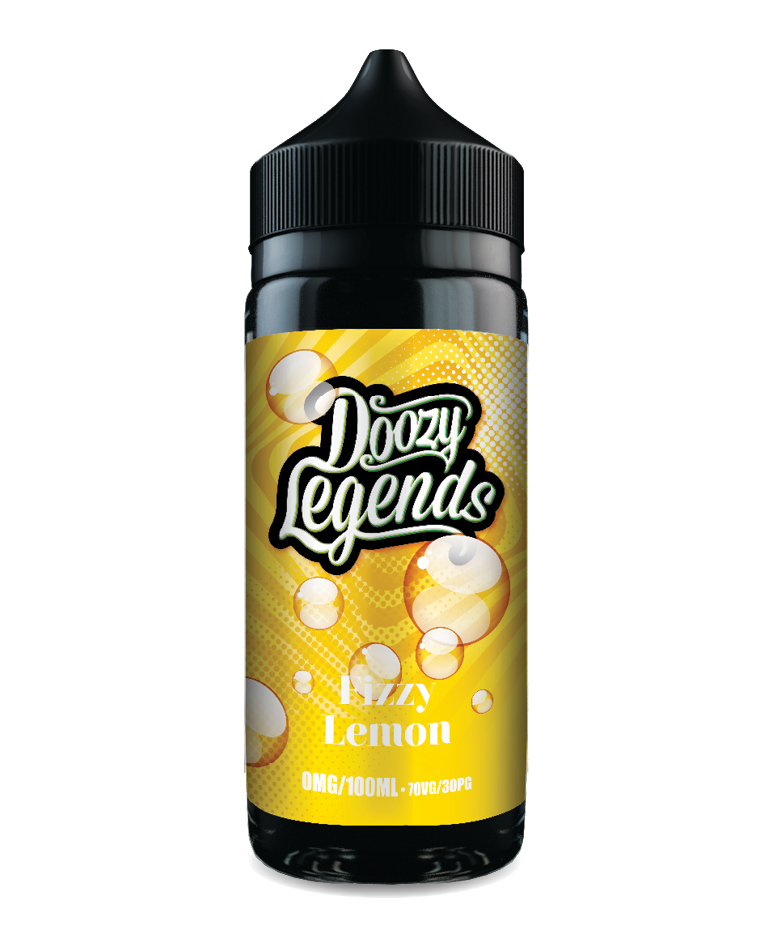 Fizzy Lemon - Doozy Legends By Doozy Vape Co 100ML E Liquid 70VG Vape 0MG Juice