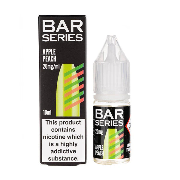APPLE PEACH BAR SERIES NIC SALTS 5MG/10MG/20MG 10ML E-LIQUID - MULTIBUY OFFER