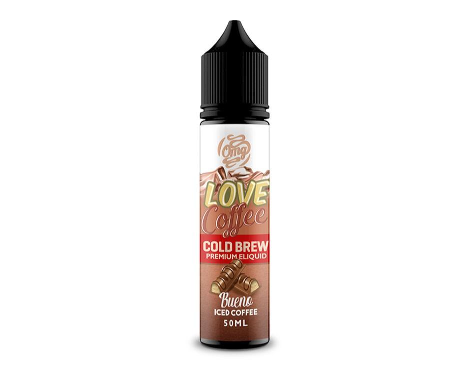 Bueno Iced by Love Coffee 50ML E-Liquid Juice 70VG Vape Shortfill