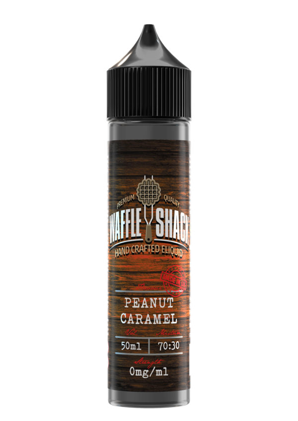 Peanut Caramel by Waffle Shack 50ml E-liquid Juice 70VG Vape